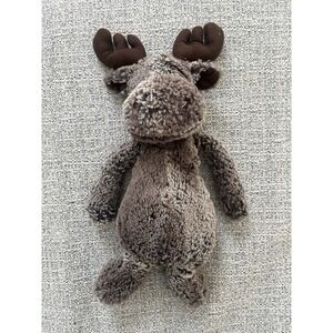 Jellycat Marty Moose Stuffed Animal Plush Brown Discontinued